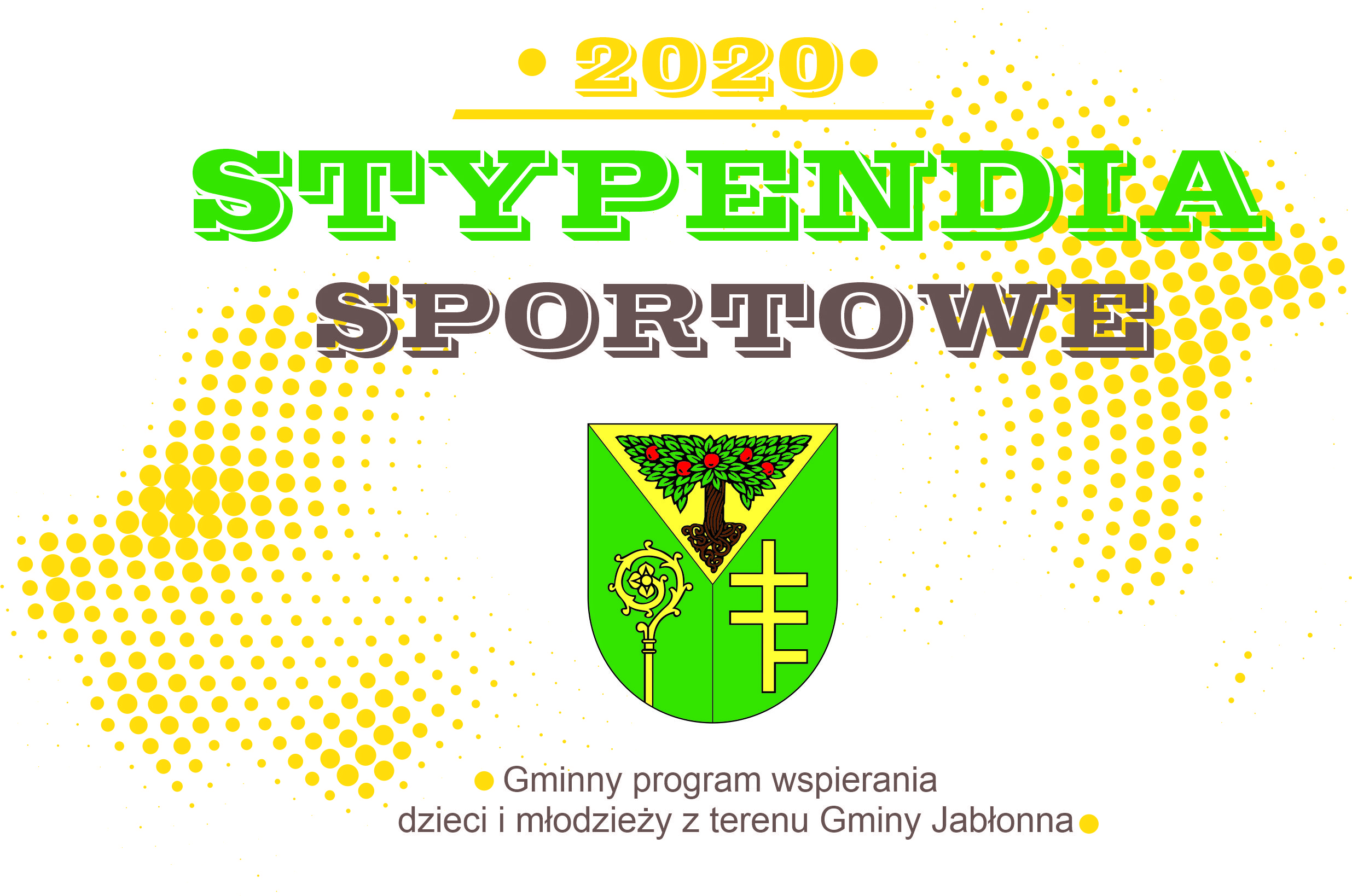 stypendia sportowe za rok 2020 dla utalentowanych sportowcow Gminy Jabłonna 