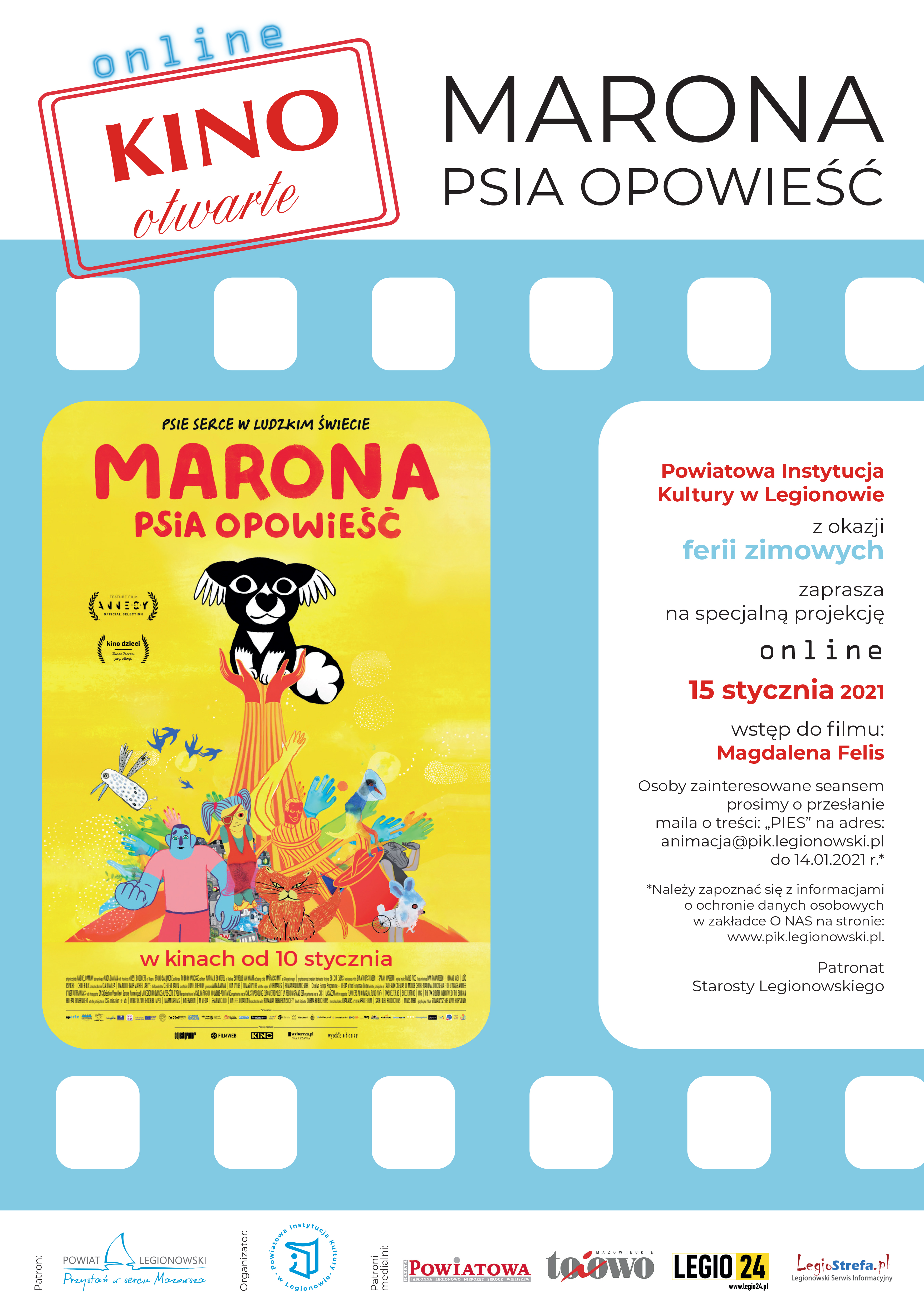 PIK zaprasza do film online Marona - psia opowieść